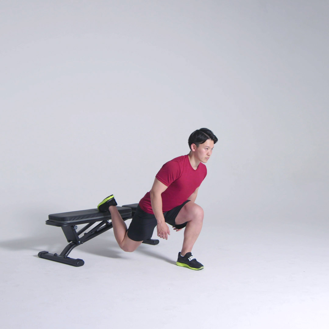 シシースクワットベンチ